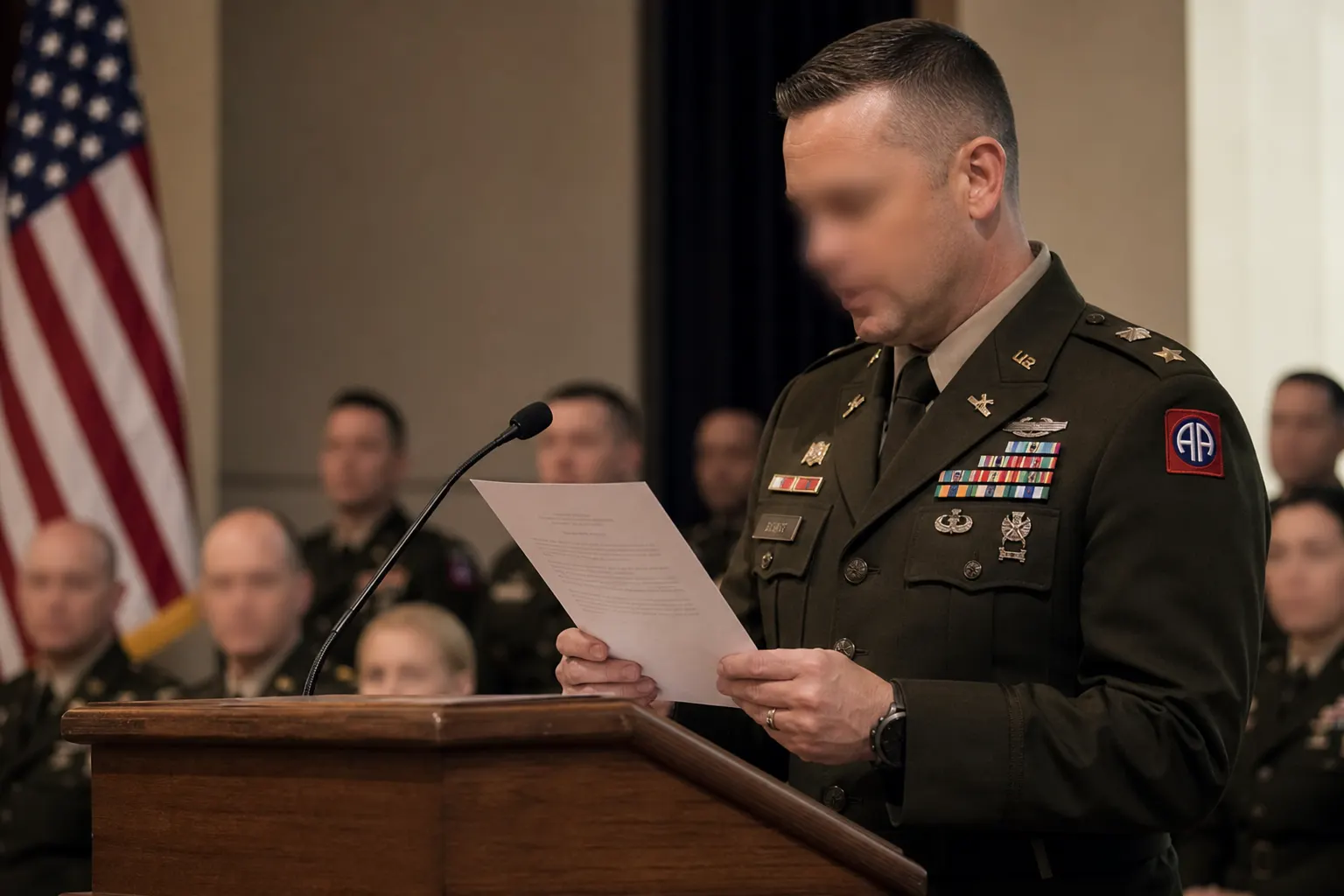 Reading of the promotion orders