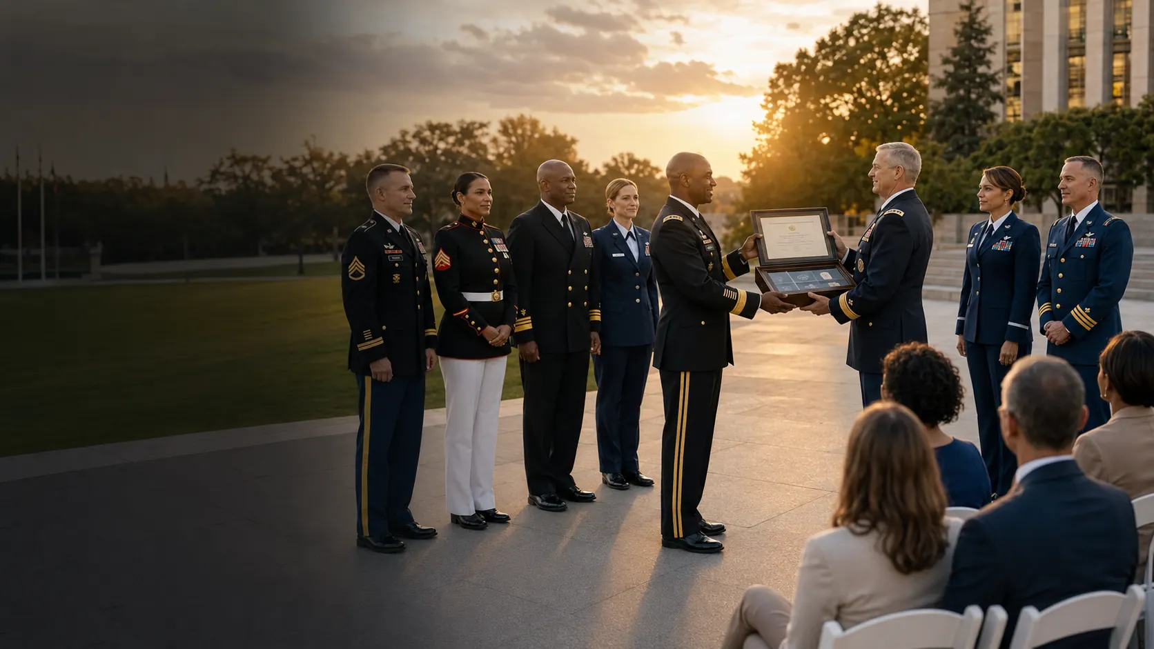 Illustrative ceremony atmosphere